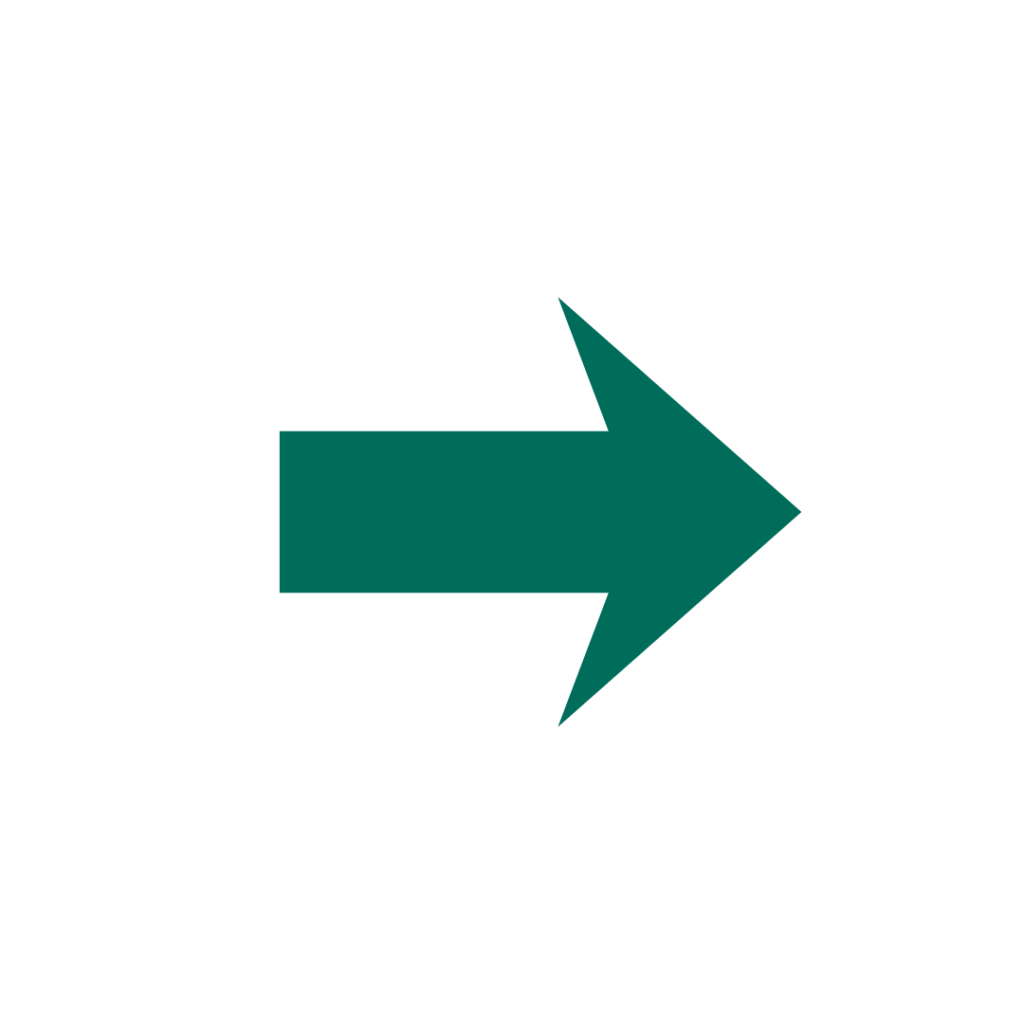 An arrow for a link